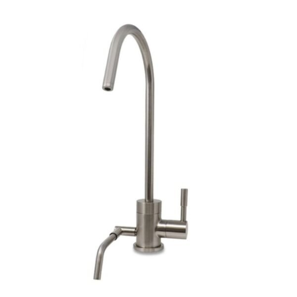 Under-sink-kangen-water-installation-brushed-nickel
