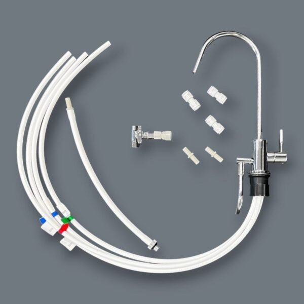 Enagic Kangen Water Under Sink Installation Kit Polished Chrome - Image 2